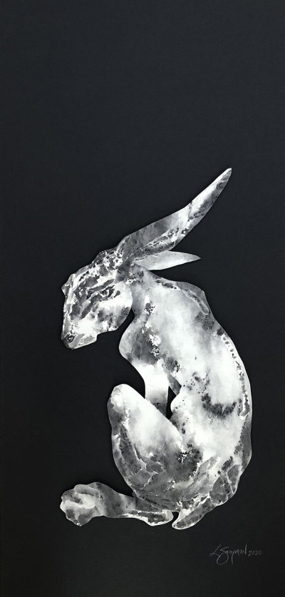 The Hare At Full Moon