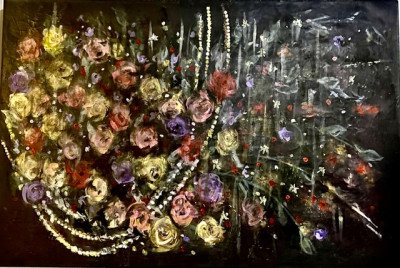 Beads Amongst The Flowers