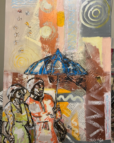 Blue Umbrella