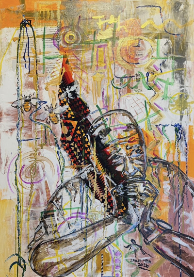 Artist in Meditation 1