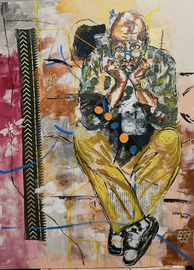 Artist In Meditation 2
