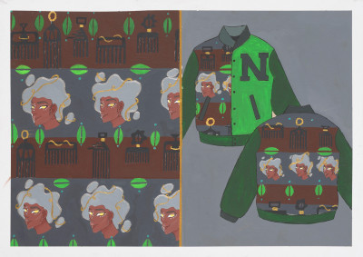 Afro Futurism Pattern Design