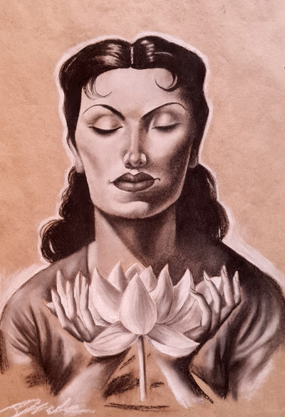Beheld beauty  after Tretchikoff