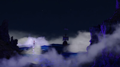 Off the coast
