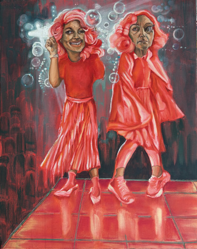 Friends Dance Together