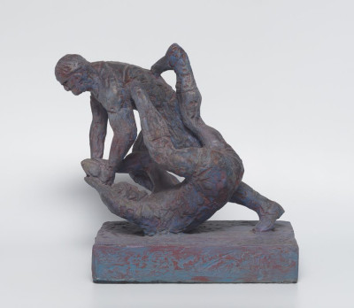 Small Rugby Tackle Scene
