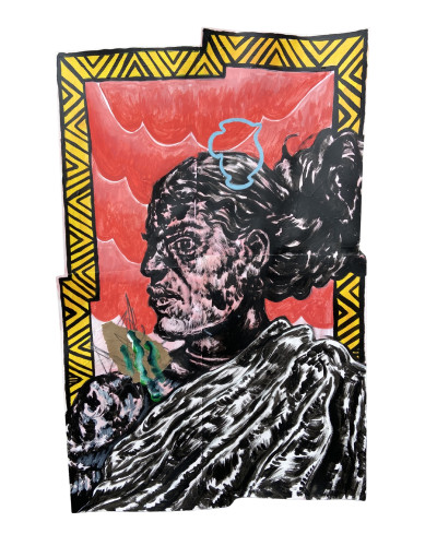 Portrait Of The Sient Wanderer