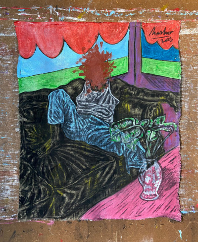 The Vase In Front Of Me