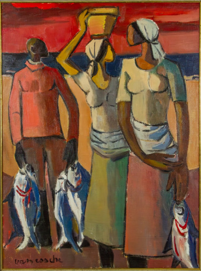 Woman with Fish