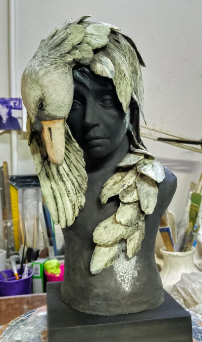 Swan girl