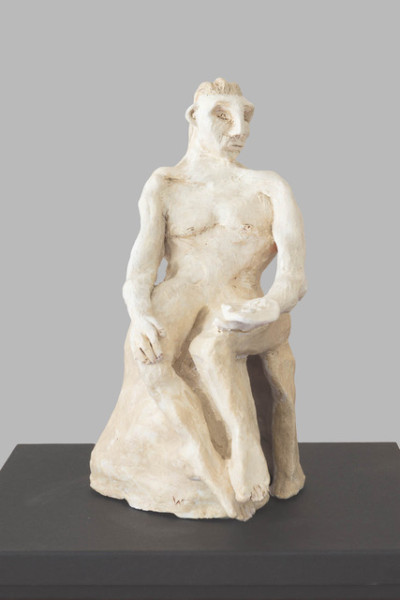 Sculpture on painting