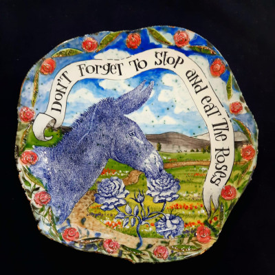 Don't forget to stop and eat the roses