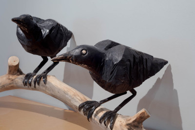 Two Ravens on a Branch