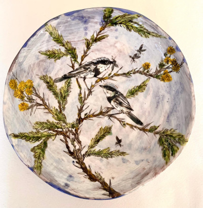 Battis Birds and Acacia Tree