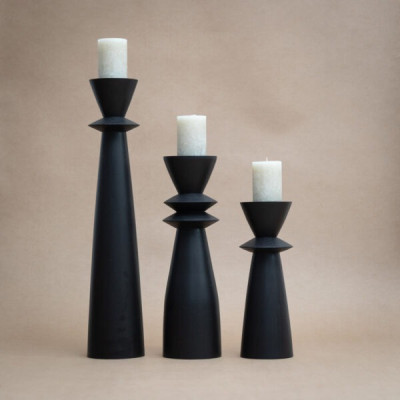 Kalahari Floor Candle Holder Set