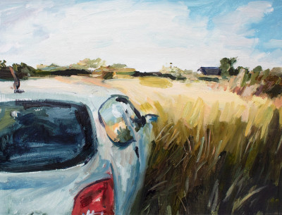 Kia Picanto in her prime - unframed