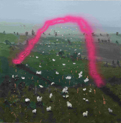 Neon mist