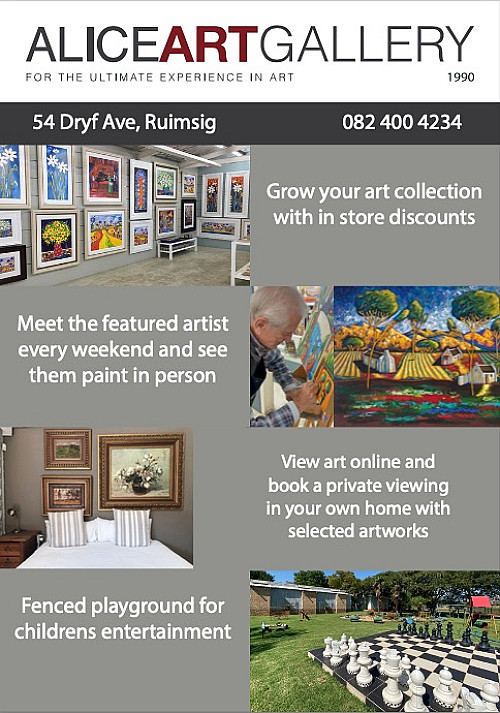 Alice Art Gallery flyer 2024