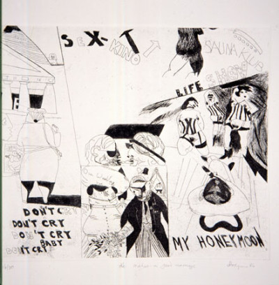 He Makes a Good Marriage, from the portfolio: Hogarth in Johannesburg, series: A Rake's Progress