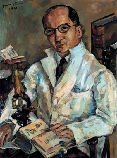 Portrait of Dr Morris Cohen
