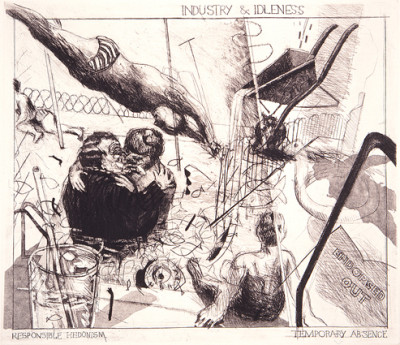 Responsible Hedonism, from the portfolio: Hogarth in Johannesburg, series: Industry and Idleness