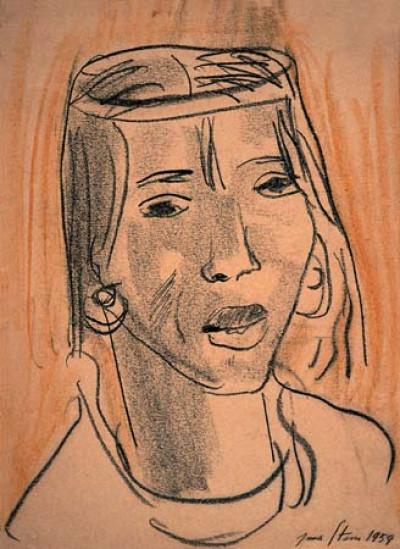 Head of a Woman
