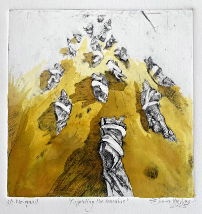 Enfolding the remains