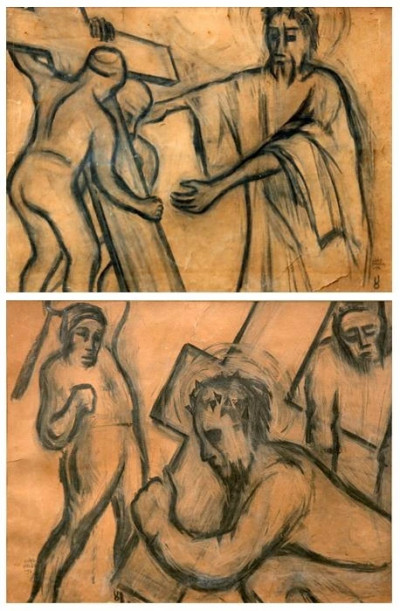 2 works: Stations of the Cross I And II