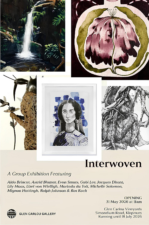 Jacques Dhont Featured in 'Interwoven' at Glen Carlou Gallery