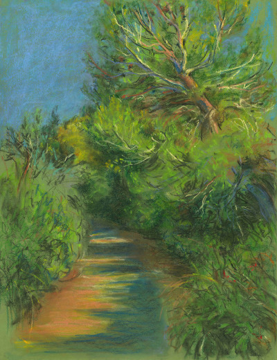 The Path Behind The Jerusalem Art Museum