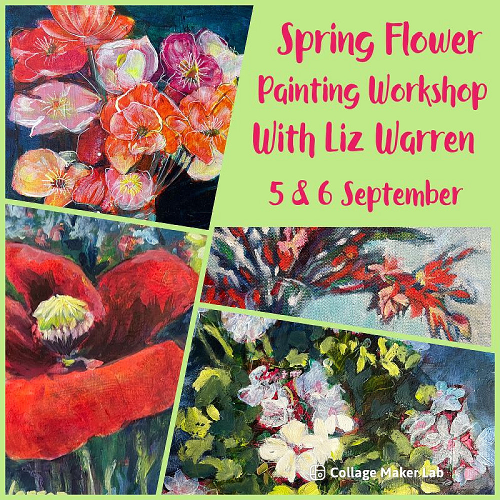 Spring Flower Painting Workshop With Liz Warren