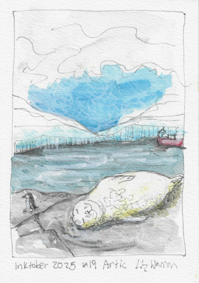 Inktober 2025 Day 19 Artic