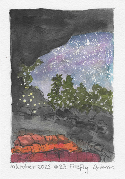 Inktober 2025 Day 23: Firefly