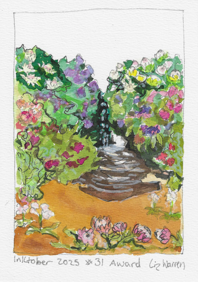 Inktober 2025 Day 31: Award