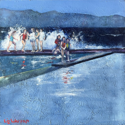 Large Splash 5 - Kalk Bay Swimmers