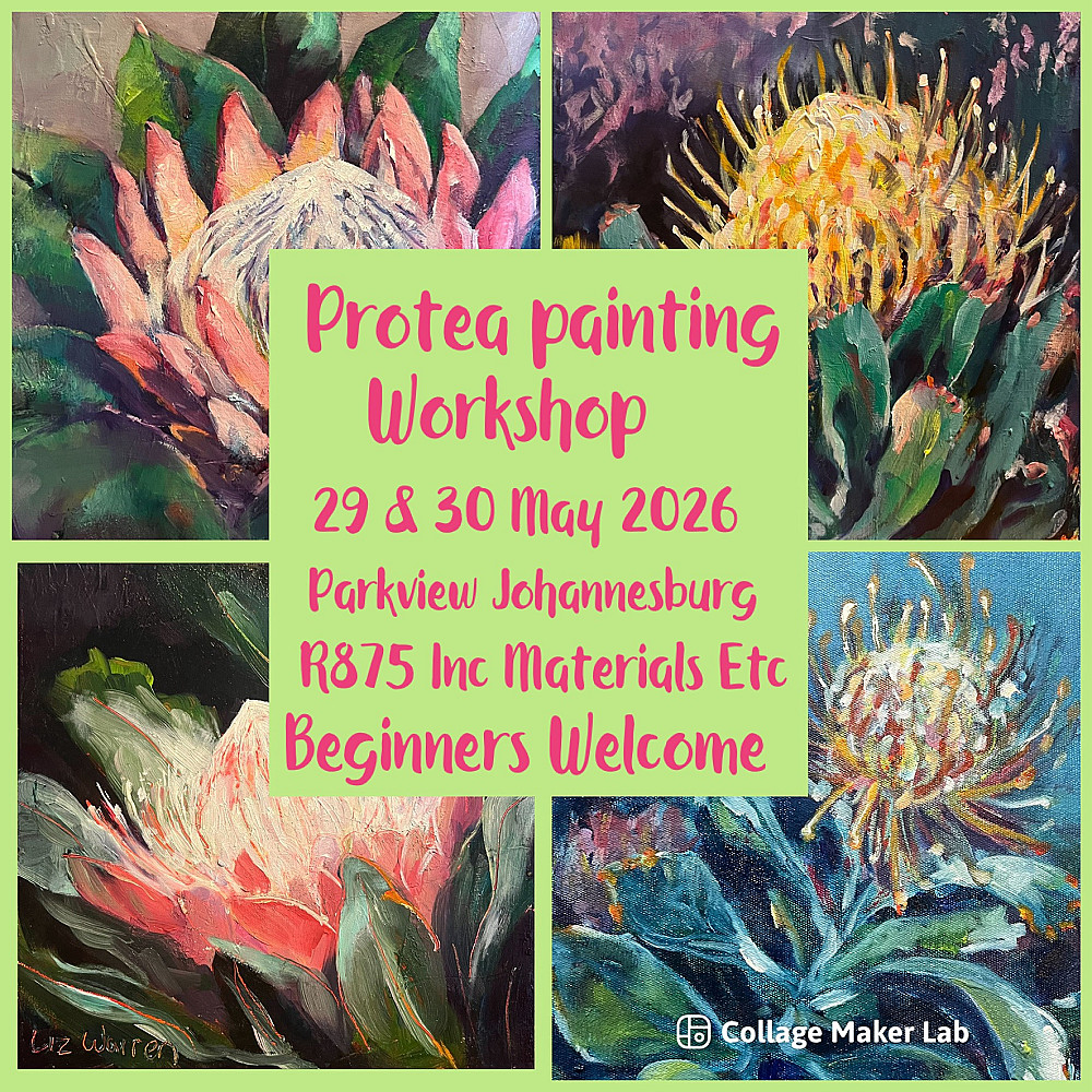 Protea painting Workshop