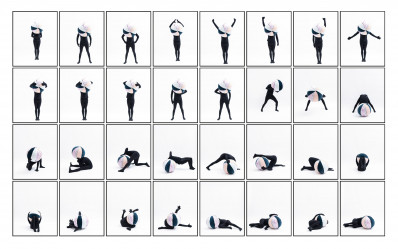 Vitruviano (photography installation composed by 32 pieces with 48x52x2cm each)