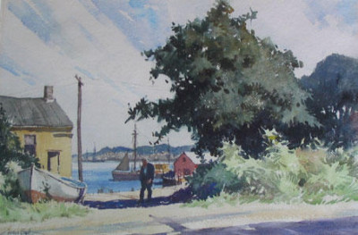 Untitled Harbor Scene