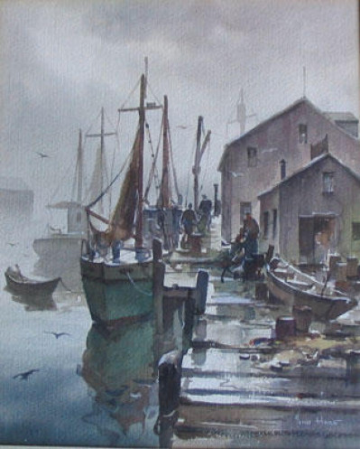 Harbor Scene