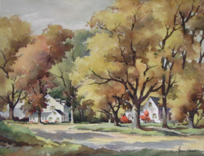 Landscape with Houses