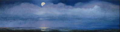 Moon Rise Over the Salt Marsh
