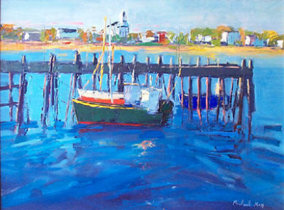 Last Light off MacMillan Pier