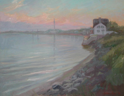Misty Sunset, Provincetown