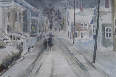 Dark Day by Ocean's Inn