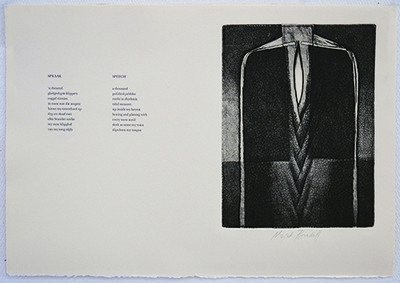 SPRAAK page from MOTHER PASSAGE book
