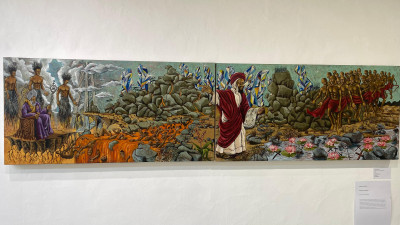 Enoch and the 200 Strong Diptych